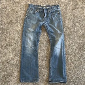 Men’s Carter buckle jeans